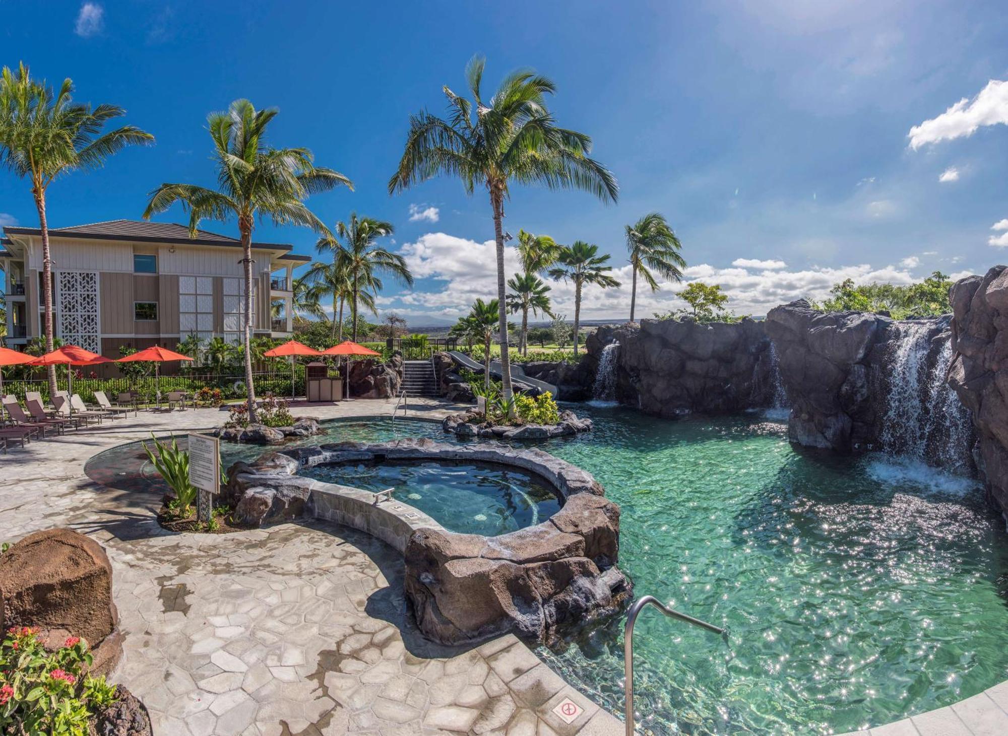 Hilton Grand Vacations Club Kings Land Waikoloa Hotell Exteriör bild